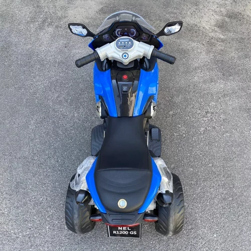 Трёхколёсный мотоцикл Kidsauto Sport 12V синий: Вес, кг 13
