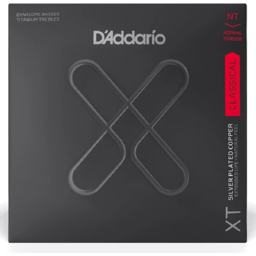 Струна для гітар Струни D'addario XTC45TT XT Dynacore Titanium Classic Normal Tension