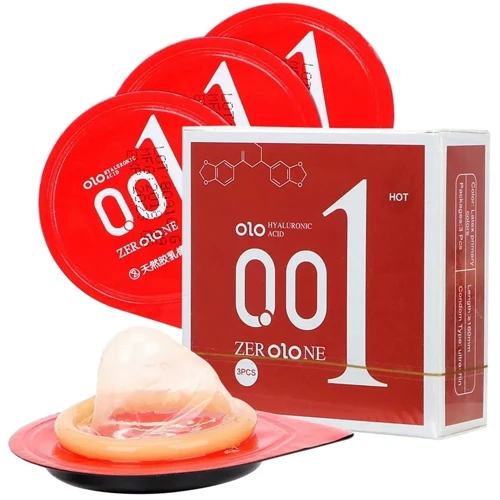 Презервативы OLO 001 Passionate factor (Hot) 7001-1 (3 штуки) (23798)