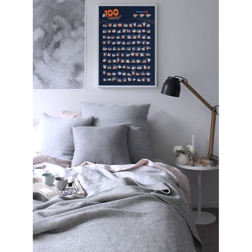 Скретч-постер 100 BucketList Kamasutra Edition (Eng)