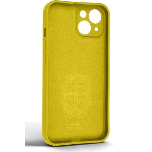 Чехол для iPhone ArmorStandart Icon Ring Yellow for iPhone 14 (ARM68689): Цвет желтый