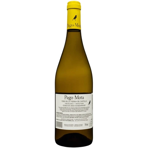 Вино Pago Mota Chardonnay 2022 белое сухое 0.75 л (FSH_8429077649189): Страна производитель Испания