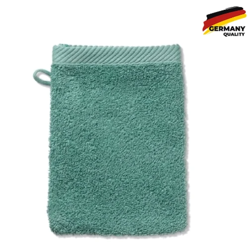 Полотенце KELA Ladessa рукавичка для лица зеленый нефрит 15х21 см (23296): Тип полотенце-рукавица