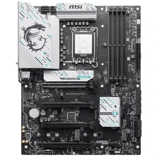 MSI B860 GAMING PLUS WIFI UA: Оперативна пам'ять 4xDDR5 8600+ МГц, до 256 ГБ