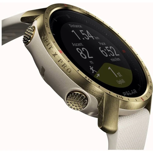 Смарт-часы Polar Grit X Pro Arctic Gold (725882058719): Материал ремешка Фторкаучук