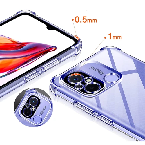 Чохол для телефона BeCover TPU Case Anti-Shock Clear для Xiaomi Redmi 12C (709176): Матеріал TPU (термополиуретан)