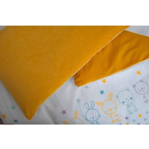 Сменная постель 3 эл. Twins Eco Line New 3091-E-022, Bunnies mint, мятная: Тип постельный комплект