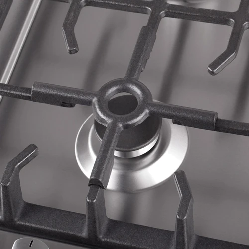 Варочная поверхность газовая Pyramida PFX 643 Inox Luxe: Количество конфорок 4