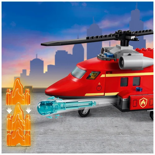 LEGO City Пожежний рятувальний вертоліт (60281) фото 5