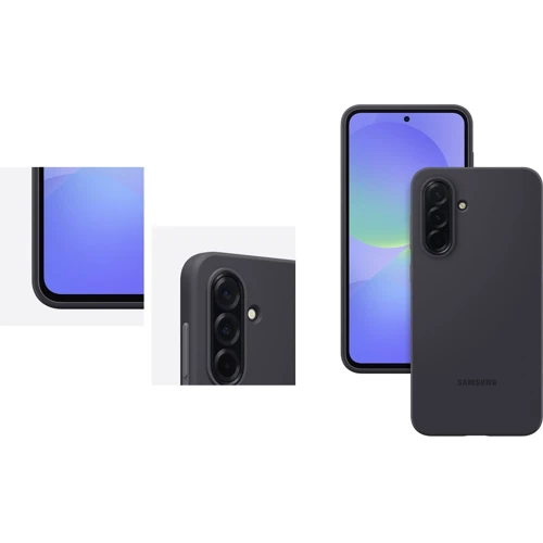 Чохол для телефона Samsung Silicone Case Black (EF-PA366CBEGWW) для Samsung A366 Galaxy A36 фото 7