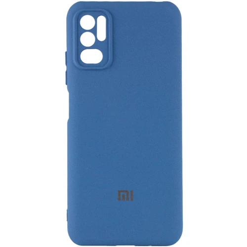 Чехол для телефонов Mobile Case Silicone Cover My Color Full Camera Navy Blue for Xiaomi Redmi Note 10 5G / Poco M3 Pro / Poco M3 Pro 5G