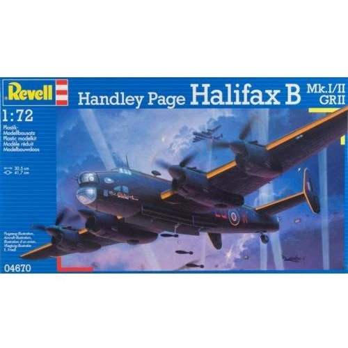Бомбардувальник Revell Handley Page Halifax B Mk.I/II GR II (RV04670)