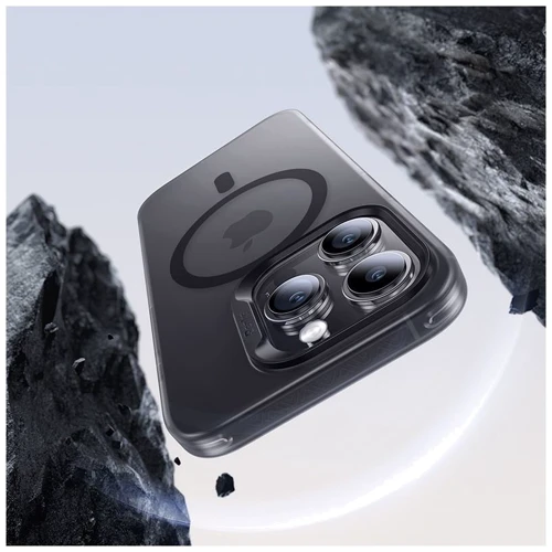 Чехол для iPhone Benks MagClap Lucid Armor Protective Black Titanium for iPhone 15 Pro : Цвет черный