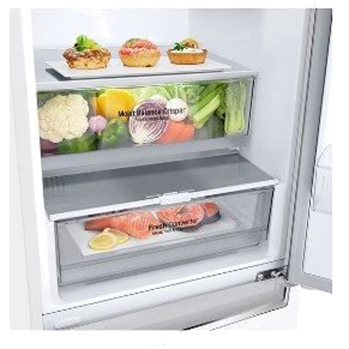 Холодильник LG GBB61SWGCN1: Размеры 186 x 59.5 x 68.2 см