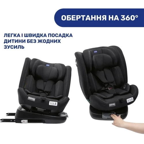 Автокресло Chicco Unico Evo i-Size Air черное (87030.95) (8058664167302) фото 6