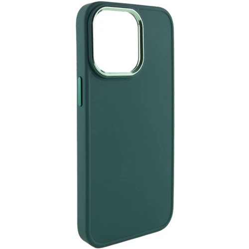 Чехол для iPhone TPU Case Bonbon Metal Style Pine Green for iPhone 14 Pro Max