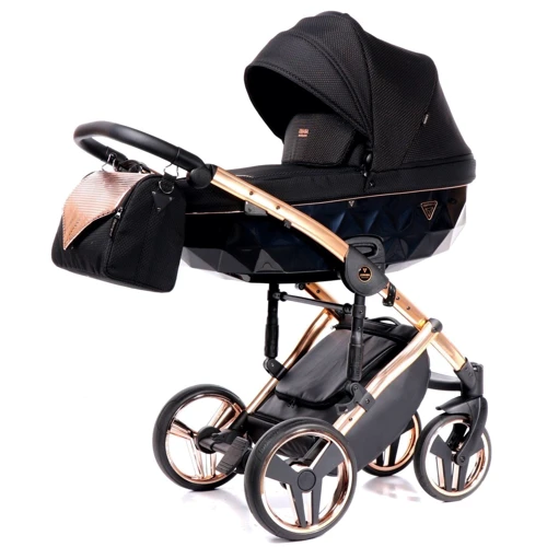 Универсальная коляска 2 в 1 Junama Diamond Onyx 02 (J-O-02)