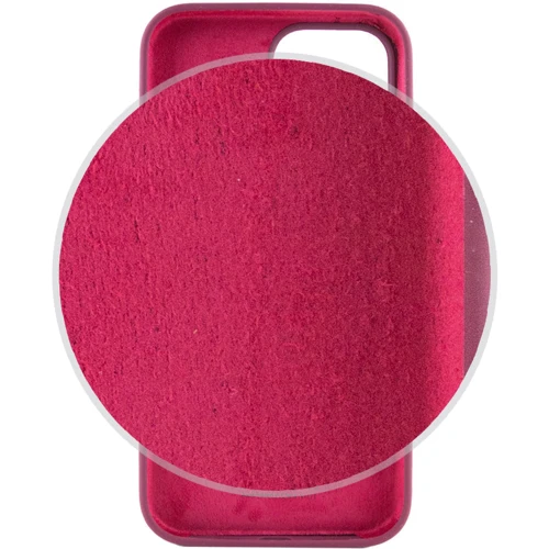 Чехол для iPhone Mobile Case Silicone Case Full Protective Plum for iPhone 13 Pro: Материалы Силикон