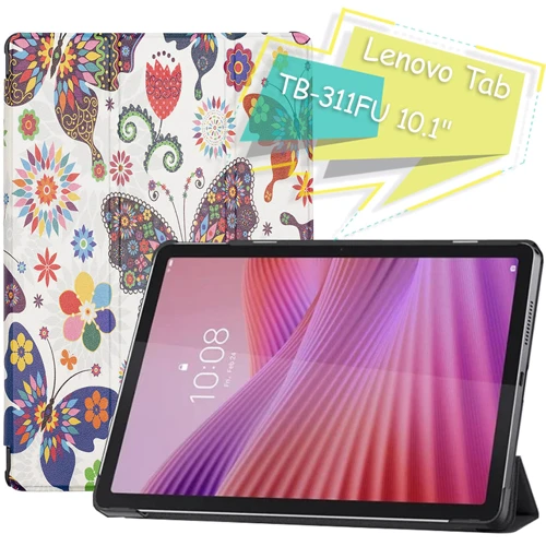 Аксессуар для планшетных ПК BeCover Smart Case Butterfly for Lenovo Tab TB-311FU (713115): Цвет рисунок