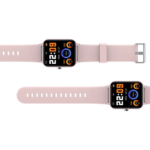 Смарт-часы Blackview R30 Pink: Фитнес-функции Шагомер, Подсчет калорий, Пульсометр, Пульсоксиметр, Секундомер