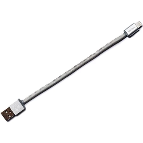 Кабель PlusUs USB Cable to Lightning LifeStar 25cm Moonlight Silver (LST2006025) фото 5