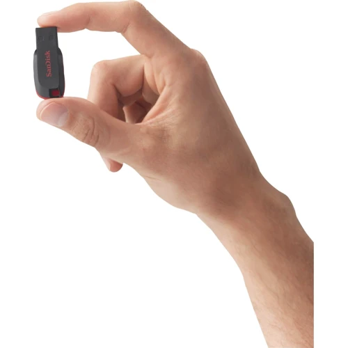 USB-флешка SanDisk 128GB Cruzer Blade USB 2.0 Black/Red (SDCZ50-128G-B35): Объем памяти 128 GB
