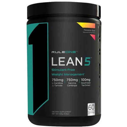 Жиросжигатель Rule 1 Lean5 336 g /60 servings/ Hawaiian Blast