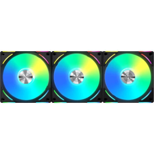 Кулер Lian Li Uni Fan AL 120 V2 3-pack Black (G99.12ALV23B.00)