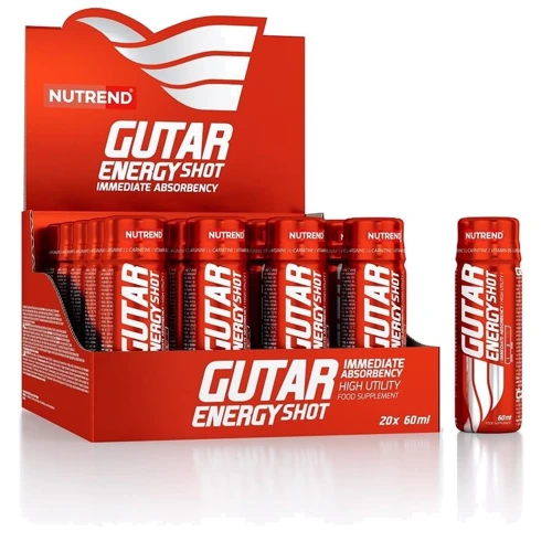 Предтренировочный комплекс Nutrend Gutar Energy Shot 20 х 60 ml