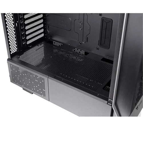 Корпус ThermalTake Ceres 300 TG ARGB Black (CA-1Y2-00M1WN-00): Материал передней панели пластик и металл