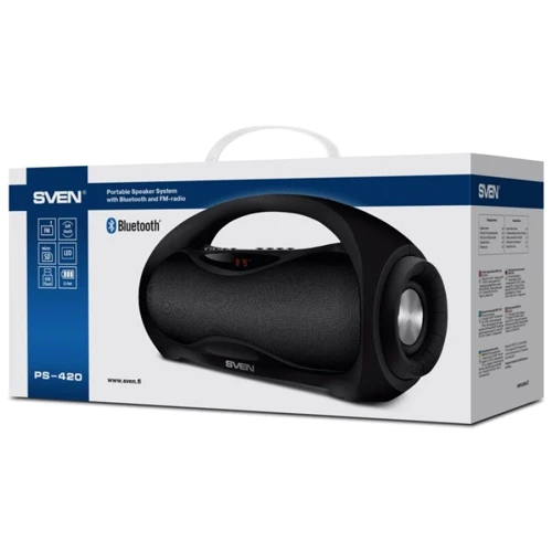 Акустика SVEN PS-420 Black: Частотный диапазон 100 – 20 000 Гц