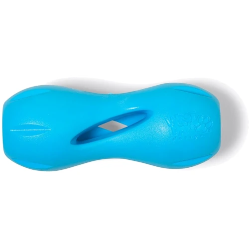 Іграшка для собак West Paw Qwizl Large Aqua 17 см блакитна (ZG091AQA)