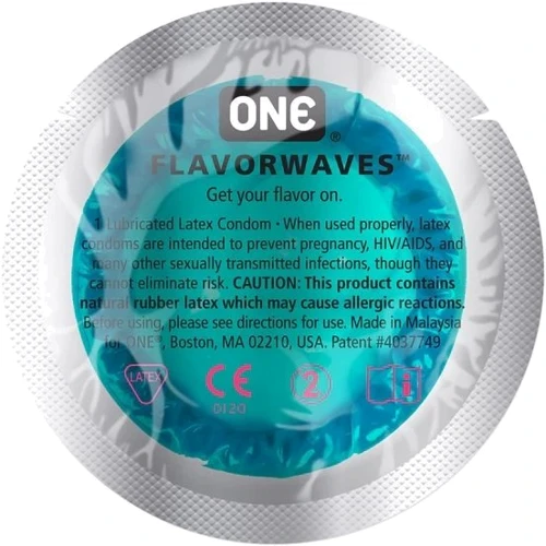 Презерватив ONE FlavorWaves Island Punch, 1 шт