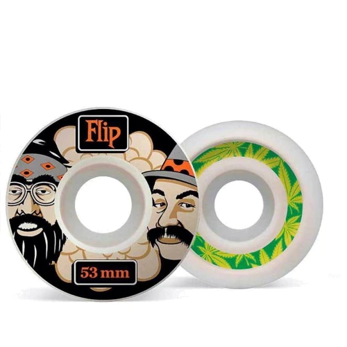 

Колеса Flip ( FLWH0020A007 ) Cutback Cheech & Chong 53mm 99a Flip Wheels Pack 2023 (8433975139604)