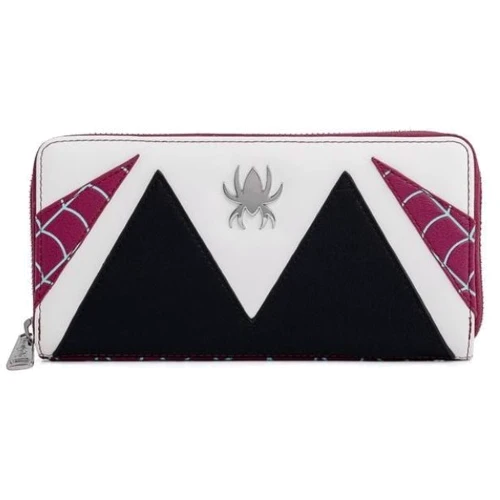 Женский кошелек Loungefly LF Marvel - Spider Gwen Cosplay Zip Around разноцветный (MVWA0151)