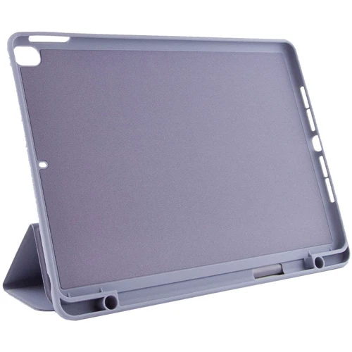 Аксессуар для iPad Epik Smart Case Lavender Gray for for iPad 10.2 (2019-2021): Материал искусственная кожа