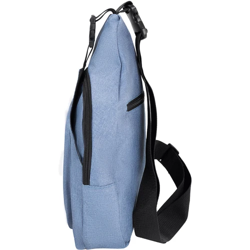 Мужская сумка-слинг DNK Leather синяя (DNK-JOKER№3-BAG-4): Страна производитель Украина