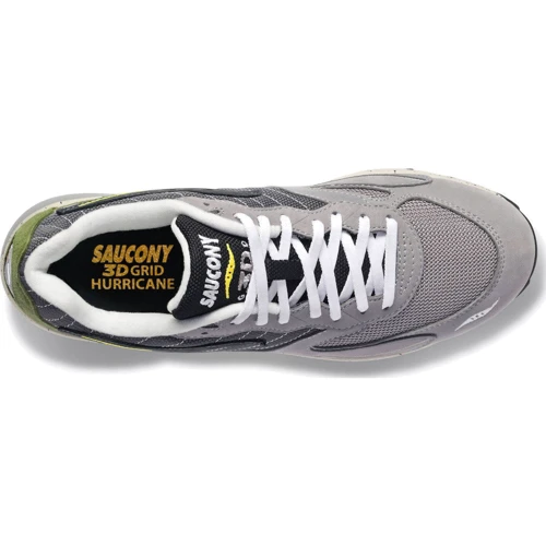 Кроссовки Saucony 3D Grid Hurricane (70670-1s) 47 (13) серые натуральная замша демисезон: Вид Кроссовки