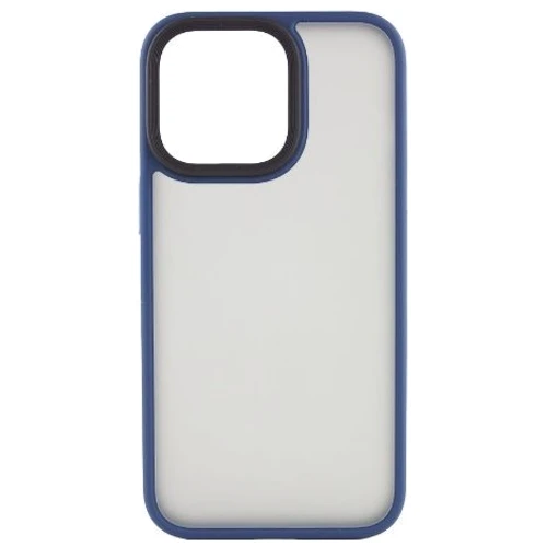 Чехол для iPhone Mobile Case TPU+PC Metal Buttons Blue for iPhone 14 Plus