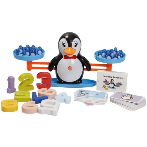 Гра-балансир LE XI TOYS Математичні ваги: Пінгвін (1808-8)
