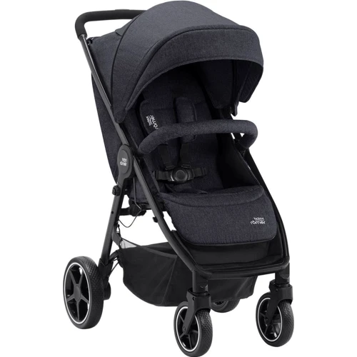 Прогулочная коляска BRITAX-ROMER B-AGILE M Black Shadow: Количество блоков 1