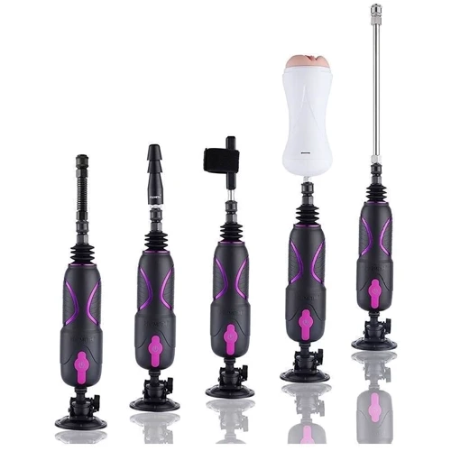 Набір адаптерів для секс-машин Hismith Luxury Kit - KlicLok System Set