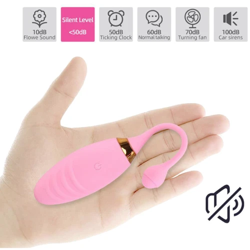 Виброяйцо с пультом NDS B25-3 Light Pink (23755)