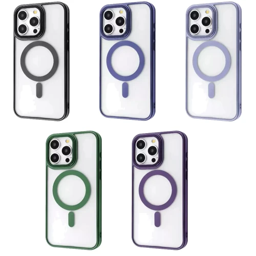 Чехол для iPhone Proove Blur Case with Magnetic Ring Deep Purple for iPhone 16 Pro: Цвет фиолетовый