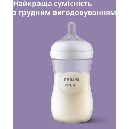Бутылочка для кормления Philips AVENT Anti-colic Пингвин 260 мл (SCF821/13): Материал полипропилен