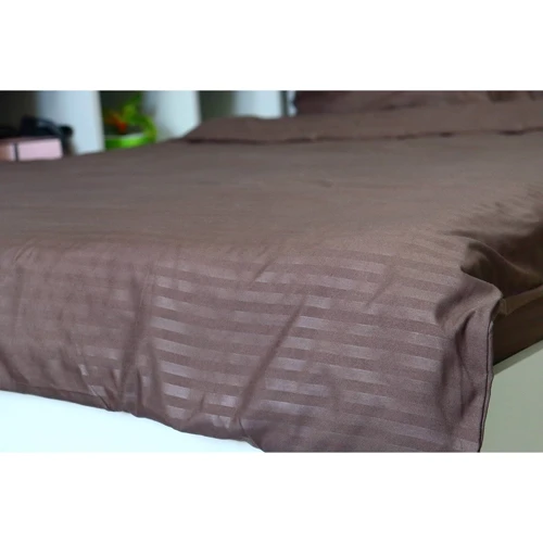 Комплект постельного белья LightHouse Mf Stripe Brown страйп-микрофибра полуторный (2200000604781): Размер полуторный