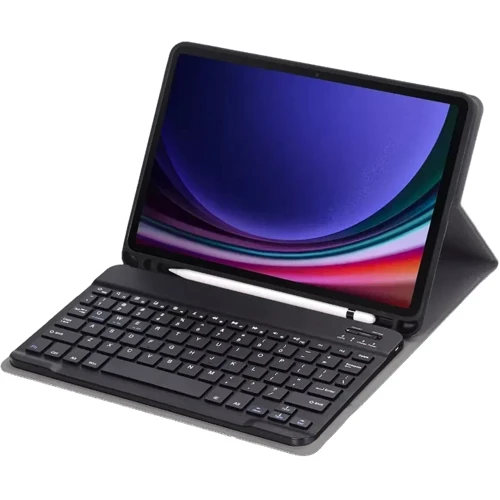 Аксесуар для планшетних ПК BeCover Case Smart Keyboard Black для Samsung X115 Galaxy Tab A9 (712355): Матеріал Полиуретан, силикон
