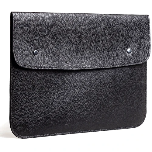 Gmakin Cover Envelope Two Buttons Black (GM53-15) for MacBook Pro 15/Pro 16
