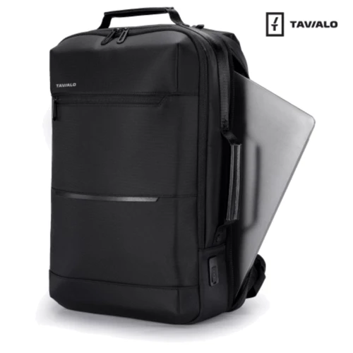 Рюкзак TAVIALO Smart 20 л чорний (TB20-224BL): Матеріал Полиэстер