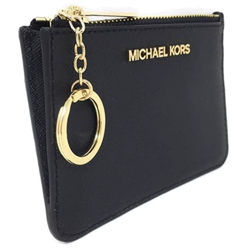 Женский кошелек Michael Kors черный (MK0611W): Материал Натуральная кожа